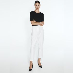 White Zara Trousers